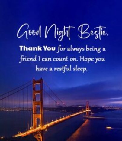 Best Good Night Wishes for Friend