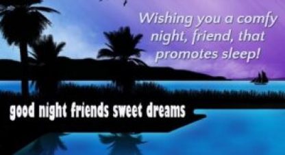Good Night Wishes for Friend